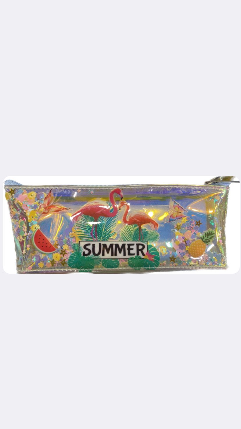 Metallic Pencil Case