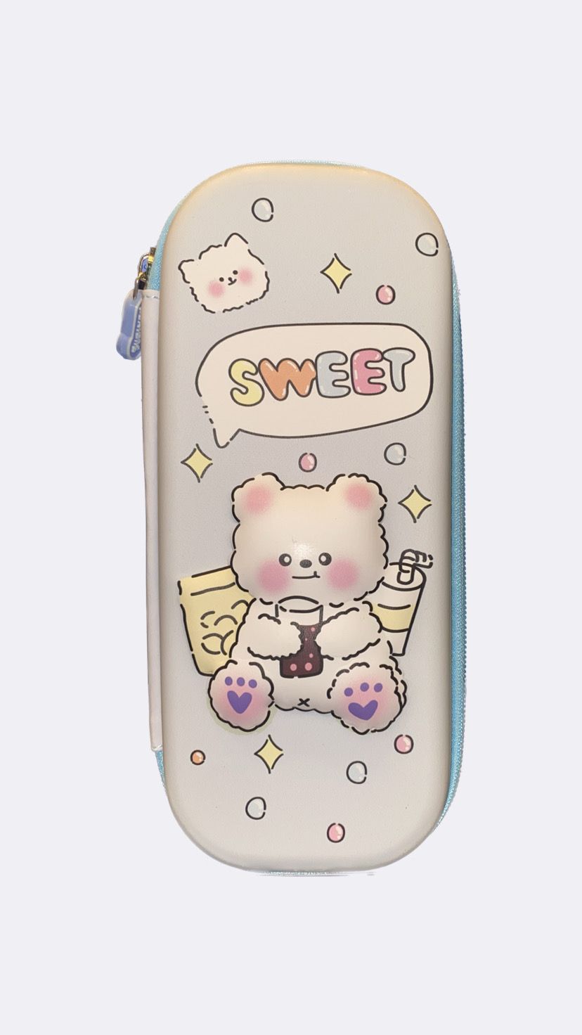 3D Cutie Bear Pencil case