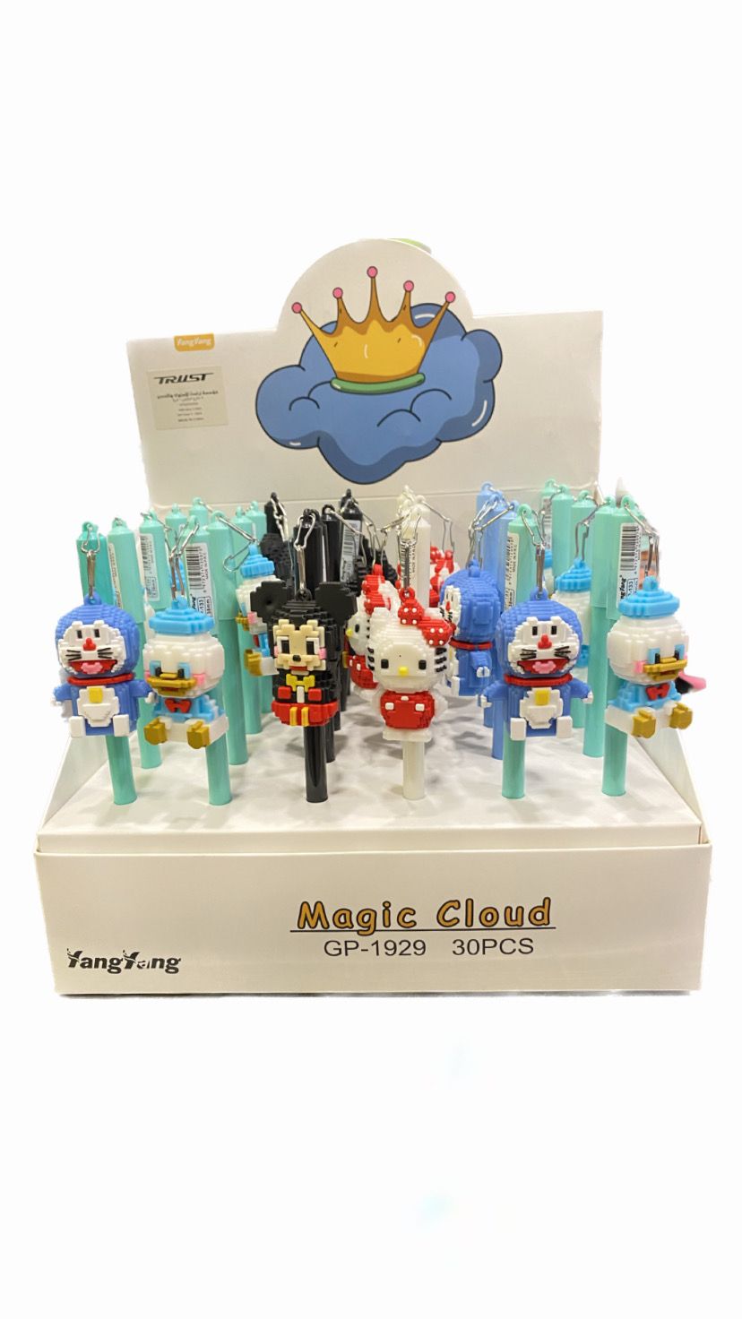 Pixels Characters Gel Pen