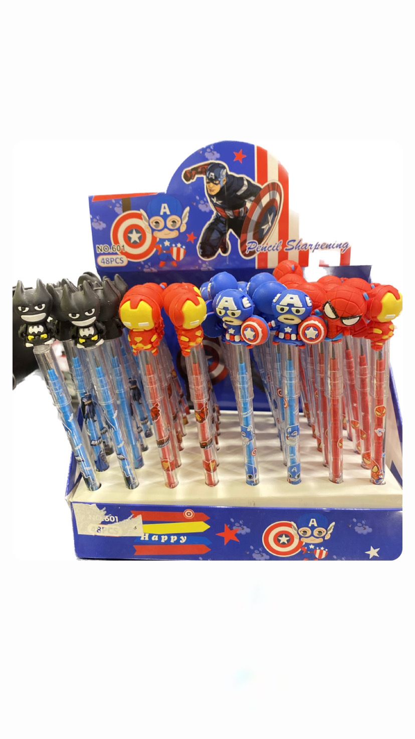 Super Hero Changeable lead Pencil
