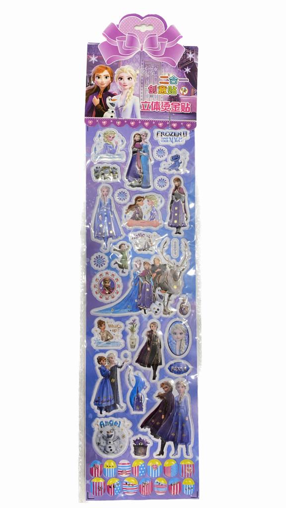 3D Sticker Long Sheet