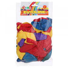 Mixed Shapes & Colors 25 Balloons