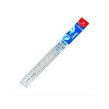 Yalong Transparent Plastic Ruler 30 cm