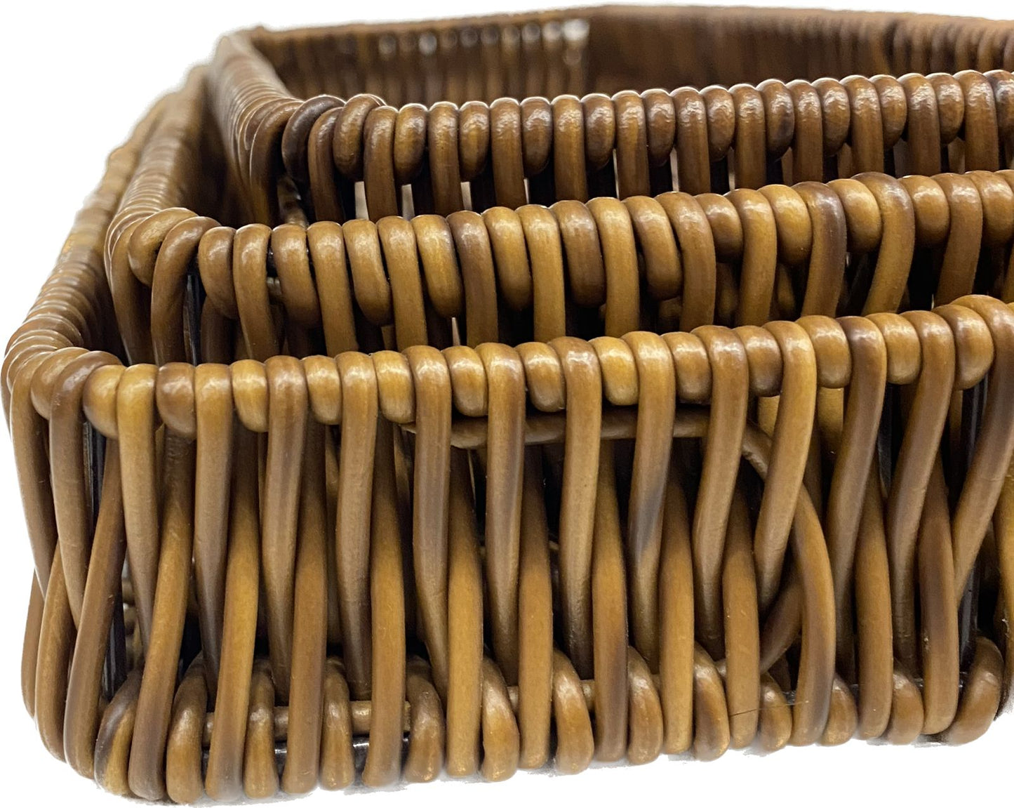 Strong Wicker Rectangular Set
