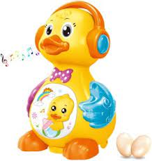 Funny Electric Duck + Eggs Toy