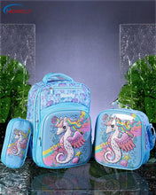 Load image into Gallery viewer, Momolly Florida School Bag Set + Lunch bag + Pencil Case 17inch