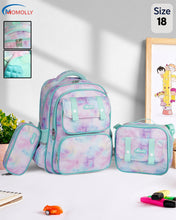Load image into Gallery viewer, Momolly Vegan School Bag Set School Bag + Lunch bag + Pencil Case 18inch