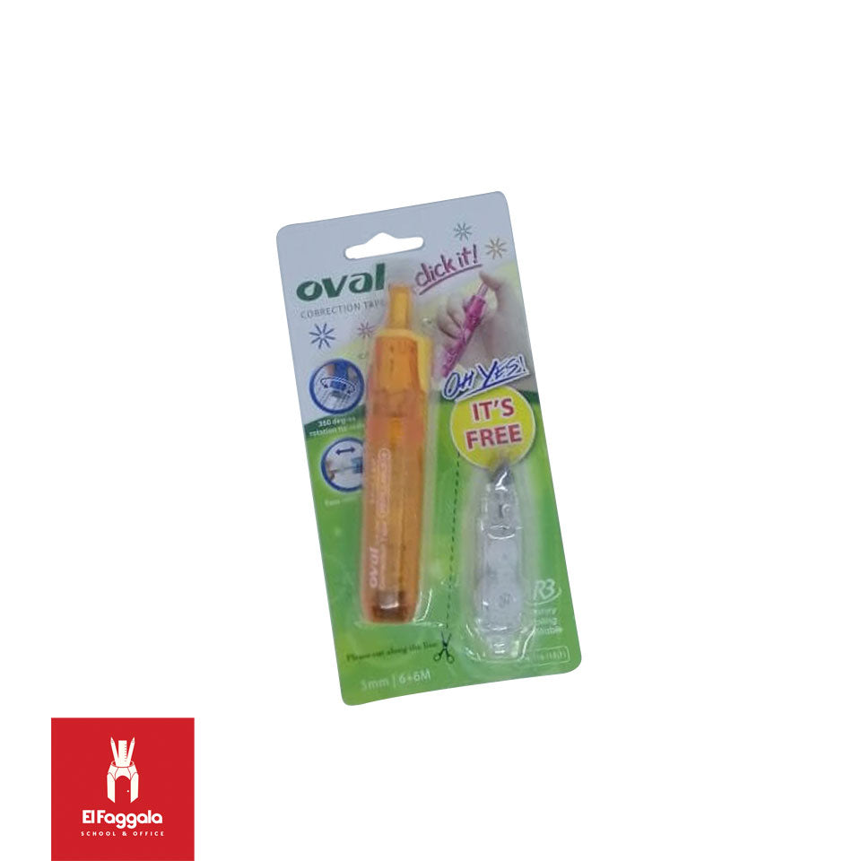 Oval Correction Tape