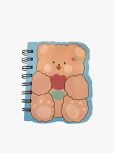 Load image into Gallery viewer, Spiral Notebook With Colored pages and Separators
