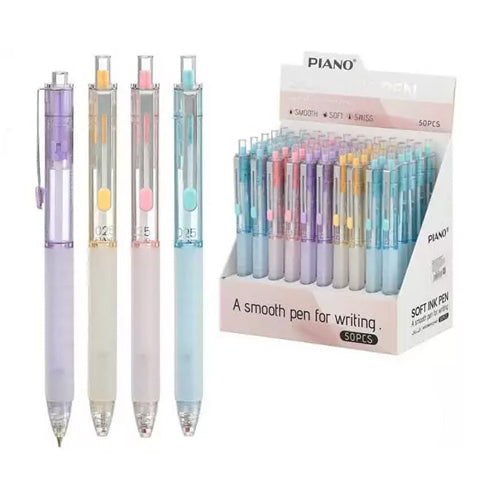Piano Soft ink Blue Pen 0.7mm