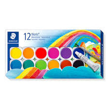 Load image into Gallery viewer, Steadtler Noris Watercolors 12 pcs
