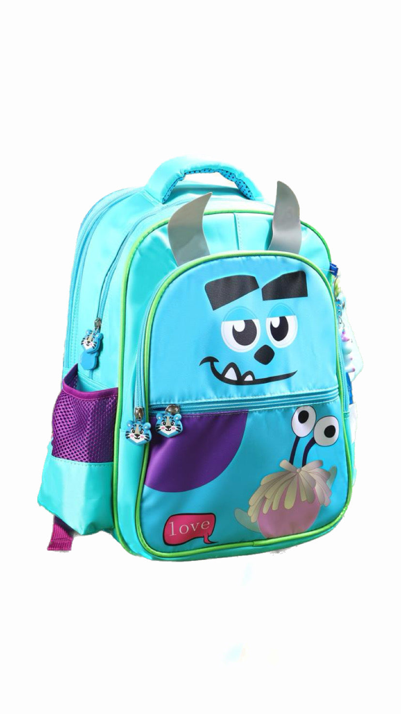 Monsters University Three M School Bag Size 16