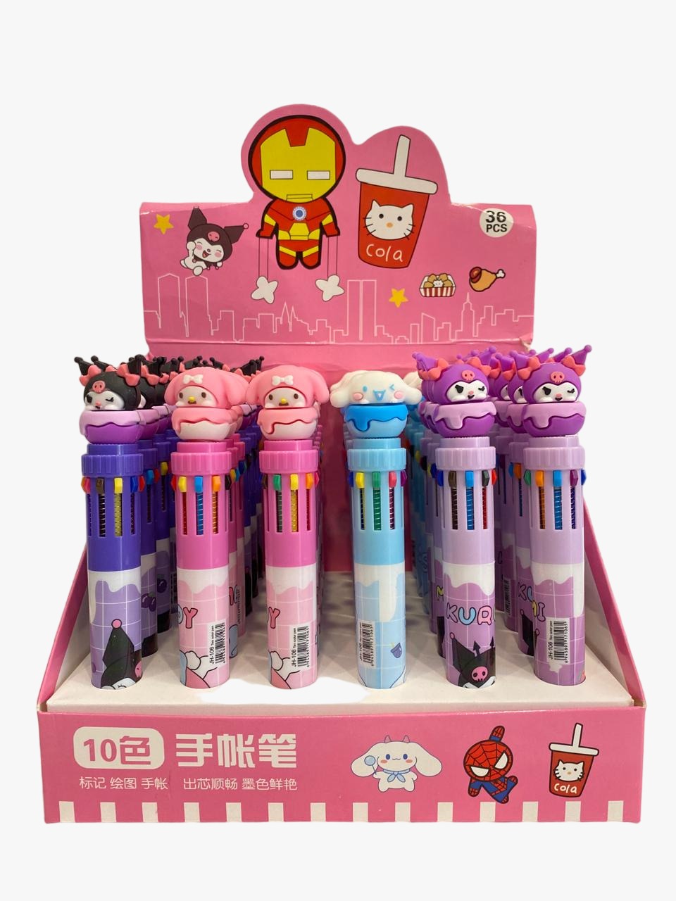 Kuromi Multicolor pen ( 10 colors )