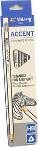 Yalong Pack of HB 12 Pencils with eraser