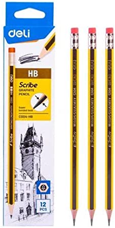 Deli Scribe Pack of HB Pencils