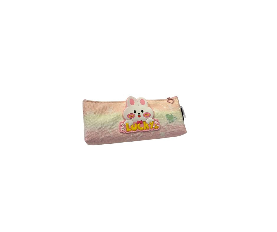 Lucky Rabbit Slim Pencil Case