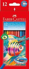 Load image into Gallery viewer, Faber Castle watercolor Pencils 12 Pencils

