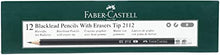 Load image into Gallery viewer, Faber Castle Pack of 12 Pencils with eraser
