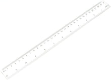 Load image into Gallery viewer, Yalong Transparent Plastic Ruler 30 cm
