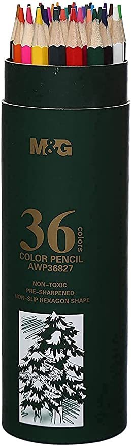 M&G Colored Pencils 12 , 24 , 36 , 48 pcs