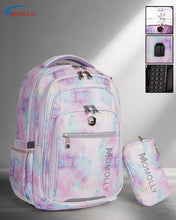 Load image into Gallery viewer, Momolly Majestic Pattern School Bag 20inch
