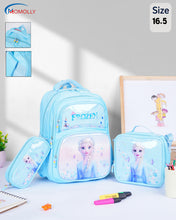 Load image into Gallery viewer, Momolly Seashell Stars School Bag Set + Lunch bag + Pencil case 17inch
