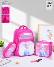 Load image into Gallery viewer, Momolly Seashell Stars School Bag Set + Lunch bag + Pencil case 17inch
