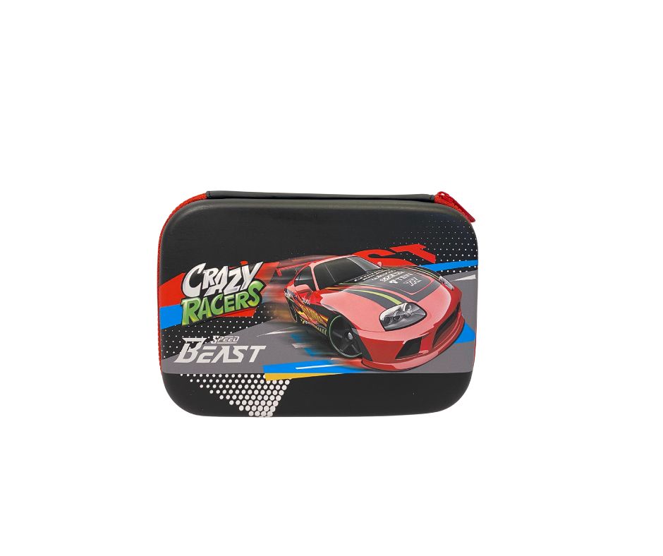 Crazy Racers Large Pencil Case