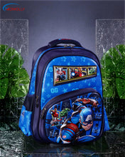 Load image into Gallery viewer, Momolly Hero Squad School Bag Size 15inch

