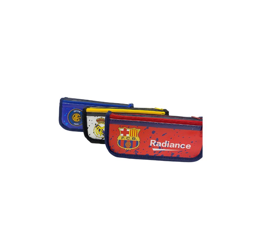 Club Double Zipper Pencil Case