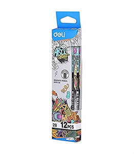 Deli Explora pack of 2B Pencils