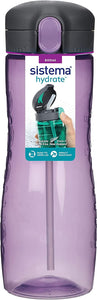 Sistema hydrate  Quick Flip bottle with straw 800ml