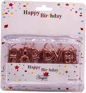 Happy Birthday Candles Set