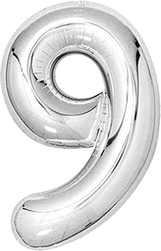 Balloon Number / Letter Silver