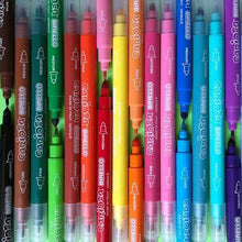 Load image into Gallery viewer, Carioca Birello Double Tip Color 24 Pens
