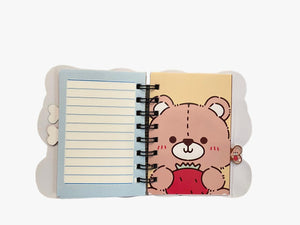 Spiral Notebook With Colored pages and Separators