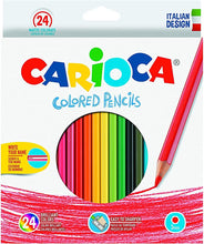 Load image into Gallery viewer, Carioca Pencil colors 6 ,12 , 24  pcs
