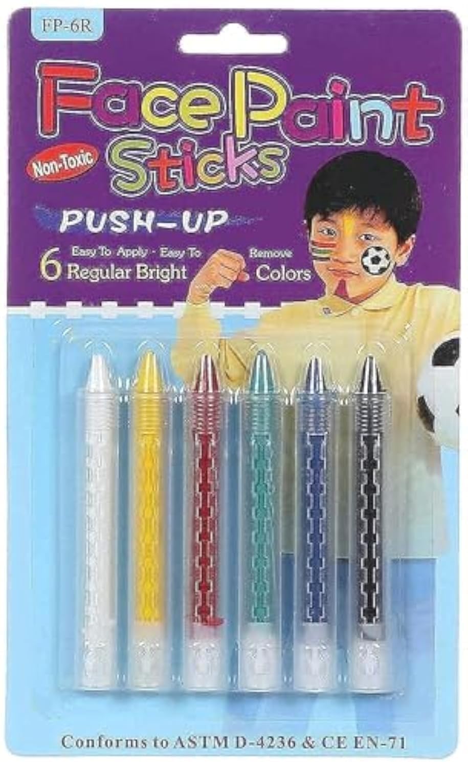 Face Paint 6 Sticks