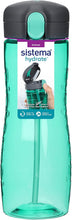 Load image into Gallery viewer, Sistema hydrate  Quick Flip bottle with straw 800ml
