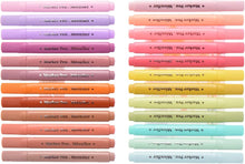 Load image into Gallery viewer, Meenller Macaron Triangle Pastel Markers 12.24 pens
