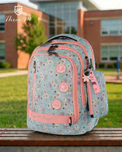 Load image into Gallery viewer, Three M Smart School Bag + Pencil Case 20inch Flory
