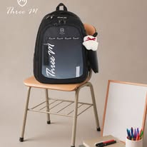 Load image into Gallery viewer, Three M Smart School Bag + Pencil Case 20inch Colorful
