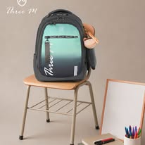 Load image into Gallery viewer, Three M Smart School Bag + Pencil Case 20inch Colorful
