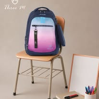 Load image into Gallery viewer, Three M Smart School Bag + Pencil Case 20inch Colorful

