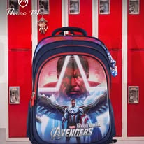Load image into Gallery viewer, Three M Marvel School Bag Size 17inch
