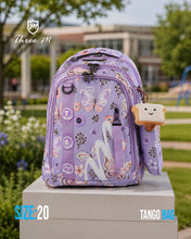 Load image into Gallery viewer, Three M Smart School Bag + Pencil Case 20inch Flory
