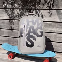 Load image into Gallery viewer, Three M Run Fast School Bag + Pencil Case 20inch Letters
