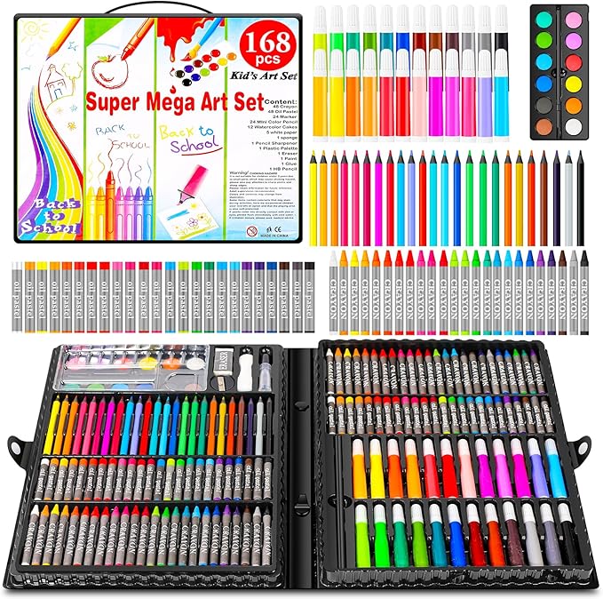 Super Mega Art Set 168 pcs