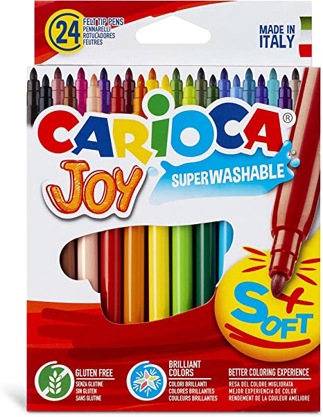 Carioca Color Soft tip  pens 12 , 24 , 36  pens