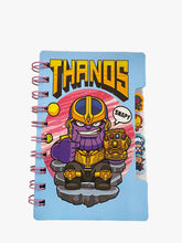 Load image into Gallery viewer, Spiral Avengers Lined Notebook with Separators
